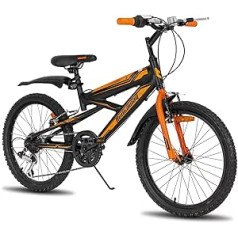 Huntaway 20 collu kalnu velosipēds V bremžu bērnu velosipēds Shimano 7 ātrumu šosejas velosipēds zēns meitenes studentiem riteņbraukšanai MTB alumīnija rāmis melns/sarkans/balts jauniešu pusaudžiem