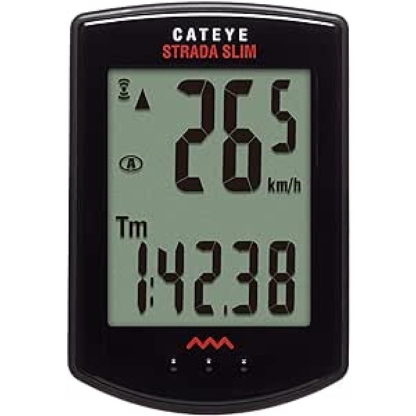 CATEYE velo dators Strada CC-RD310W, Melns, FA003524064