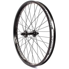 KHE MVP BMX priekšējais ritenis melns anodēts 35 mm BIG400 alumīnija loks 36 caurums 10 mm S/B