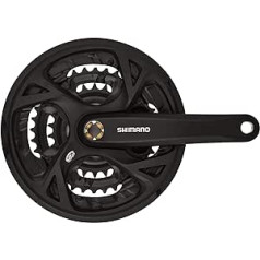 SHIMANO M371 kloķis (26/36/48 zobi | 170 mm | FCM371 | kvadrātveida | ar KSS | 9 Gg)