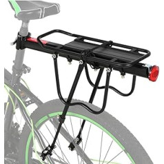 Greensen dviračių laikiklis, reguliuojamas dviračių laikiklis, bagažo laikiklis pagamintas iš aliuminio lydinio, dviračių laikiklis, bagažo lentynos priedai