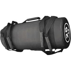 heresell 5-30 kg Power Bag Fitness Sandbag svara soma ar rokturi, ādas virsmas treniņu smilšu maiss Smagie smilšu maisi funkcionālajiem treniņiem Spēka treniņi Svara celšana, bez smiltīm