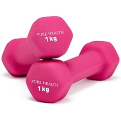 Neoprēna hanteles hanteles sievietēm vīriešiem Pilates hanteles 1 kg, 1,5 kg, 2 kg, 3 kg, 4 kg, 5 kg, 8 kg, 10 kg