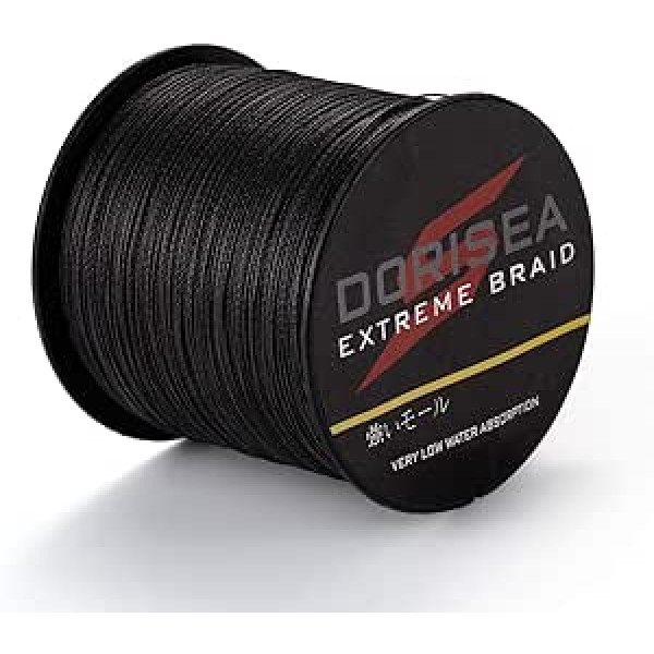 Dorisea Extreme Braid 100% Pe Braided Fishing Line 1000Yards 6-500Lb Test Fishing Line Abrasion Resistant Incredible Superline