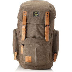 Nitro Daypacker ikdienas mugursoma retro izskatā ar polsterētu klēpjdatora nodalījumu, skolas mugursoma, pārgājienu mugursoma vai ielas soma, 32 l