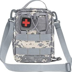 DeJoo First Aid Bag Empty Small, Also Suitable as a Travel Backpack or Care Backpack (Only Empty Package)