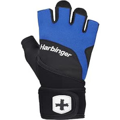 Harbinger Training Grip rokas aptīšanas svarcelšanas cimdi, unisex, X-Large, zils