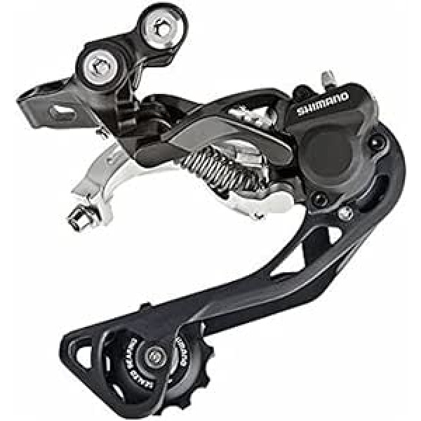 Shimano Deore XT RD-M786 aizmugurējais pārslēdzējs 10 ātrumu Shadow Plus melnā versija, garais būris, 11-36 zobi, 2016. gada kalnu velosipēds