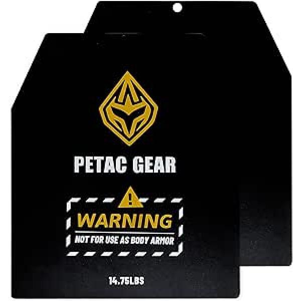 PETAC GEAR svērtās vestes vestēm vīriešiem treniņiem 30 / 14,75 / 8,75 / 6,7 kg Pāri spēka treniņu vestu aprīkojuma treniņu aprīkojums (30 / 14,75)