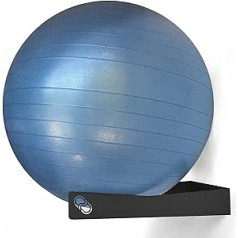 MEOLLO 100% Carbon Steel Wall Mount for Pilates Ball, Yoga, Fitness, Balance, Physiotherapy and Ball for Pregnancy