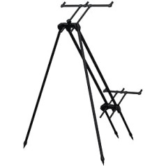 Prologic Tri-Sky Pod 4 Rod- Rutenhalter zum Karpfenangeln Rutenablage für Karpfenruten Rutenständer Rod Pod zum Angeln auf Karpfen