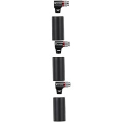 Sosoport 3 x Co2 riepu piepūšanas ierīce pārnēsājamie riepu piepūšamie velosipēdu sūkņi Manuālais riepu sūknis kalnu velosipēdam Co2 velosipēda sūknis pārnēsājams manuālais Co2 sūknis Co2 piepūšamais mini gaisa sūknis