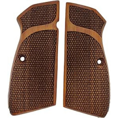 ZIB GRIPS Browning Hi Power Grips Wood, Browning Hi-Power Wood Grip 14, Browning Hi Power Empuñadura pistoles rokturis Roku darbs no valrieksta koka Ars.067