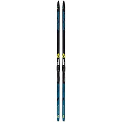 Fischer sieviešu un vīriešu distanču slēpošana klasiskā Fibre Crown EF + Tour Step BL/WH 23/24 Black-Blue 204