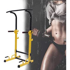 ZhiLianZhao Squat Rack svara celšanas atbalsts ar augstuma regulēšanu Push Up sporta zāles spēka tornis spēka treniņiem