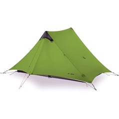 RDYMONKEY UL Gear Lanshan 2 Tent 2 Person Ultralight Waterproof Professional Hiking Tent for 2 Person Camping Double Layer (3 Seasons, Green)