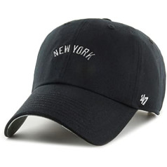 '47 Brand Relaxed Fit Cap – Clean Up Retro New York Yankees, juoda