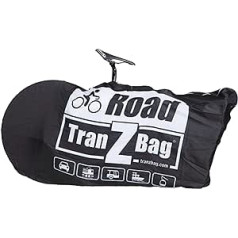 TranZbag ROAD velotransporta soma, transportēšanas aizsardzība 28″ riteņiem (krustu un grants riteņiem, salokāms, minimālais iepakojuma izmērs, plecu siksna, dubultā rāvējslēdzējs