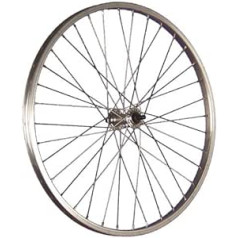 Taylor Wheels 24 collu velosipēda priekšējais ritenis bērnu alumīnija Nirosta 507-19 sudrabs