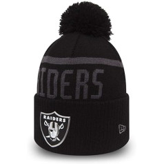 New Era — Oakland Raiders — Beanie — NFL 2017 Black Collection — Black