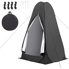 WOLFWILL Portable Pop-Up Shower Tent, Waterproof, Toilet Tent, Beach Tent, Camping Tent, Changing Room with Carry Bag