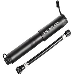 Pro Bike Tool Mini Bike Pump Classic vai Premium Edition piemērots Presta un Schrader Valves augsta spiediena PSI velosipēdu riepu sūknim šosejas un kalnu velosipēdiem