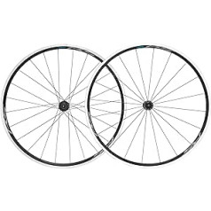 Shimano Road WH-RS100-CL QR riteņu komplekts 100 mm / QR 130 mm, melns