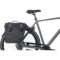 Basil 18192 Double Bicycle Bag Tour MIK Black - 28 Litri