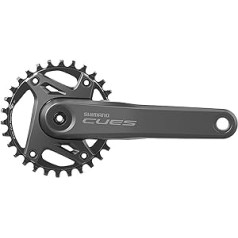 SHIMANO unisex — Adult Cues FC-U6000-1 kloķis pelēks, 170 mm