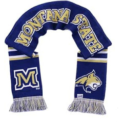 Tradīcijas šalles Montana State Scarf - Montana State Bobcats Classic Knit Look