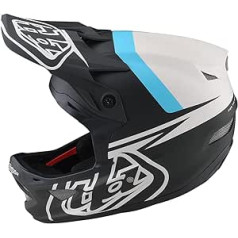 Troy Lee Designs D3 Fiberlite ķivere priekš BMX Mtb Dh — Slant Green