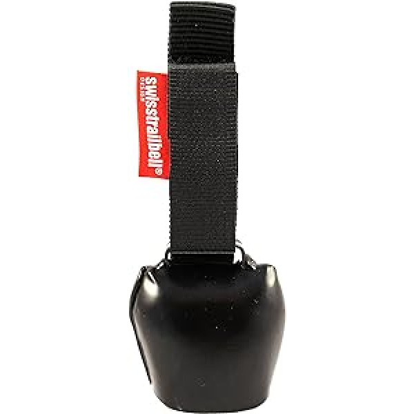 swisstrailbell® Black Trailday Deep Black Matt Edition, Trailbell, Bear Bell