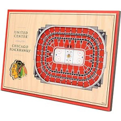 YouTheFan NHL Boston Bruins 12 x 8 collu 3D TD Garden stadiona skata displejs