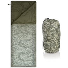 Maxam Sleeping Bag, 28 x 73, Olive Drab