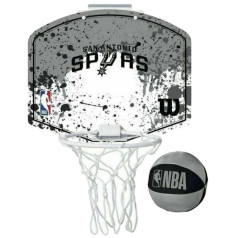 Wilson NBA Team San Antonio Spurs Mini Hoop WTBA1302SAN krepšinio lenta / vienas dydis