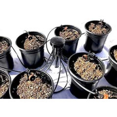 12 Plant Drip Plant Stake Kit - Includes 11ft Distribution Tube, Spotlight Stakes, Manifolds and Plugs (sold separately) (3.3GPH)