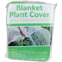 Laurel & Mason Garten Frostdecke Pflanzenabdeckung 2x5m Atmungsaktiv Leicht Frostschutz für Pflanzen