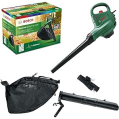 Bosch Electric Leaf Blower and Vacuum UniversalGardenTidy 2300 (2300 W, collection bag 45 l, variable speed, for blowing, vacuuming and shredding leaves, in carton packaging)