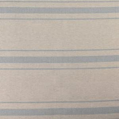 Outdoor Fabric Awning Fabric Garden Furniture Fabric Teflon Coated Toldo Natural with Blue Stripes 160 cm Wide