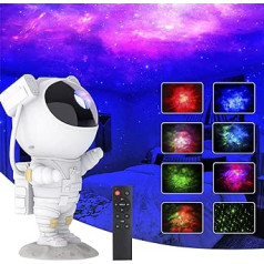 Nidiox Astronaut Projector Interior Lighting LED Starry Sky Astronaut Projector Light for Room Decoration for Children Adults Home Party