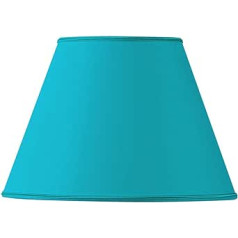 20 x 10 x 15 cm Tapered Lampshade Turquoise