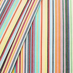 Awning Fabric Outdoor Fabric Stripes Sold by the Metre Multicoloured