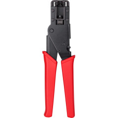 Compression crimper for F plugs