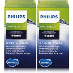 Saeco Intenza+ ūdens filtrs no BRITA Water Technology, iepakojumā pa 2