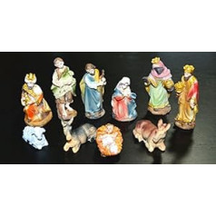 10. September Shepherds Krippenfiguren Harzfiguren 9cm