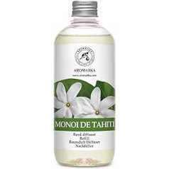 Istabas smaržu difuzora uzpilde Monoi de Tahiti 500 ml - Smaržu difuzora uzpildīšanas pakotne - Reed difuzora uzpilde - istabas smaržu difuzora uzpilde - Tiare Flowers istabas aromāts - istabas gaiss