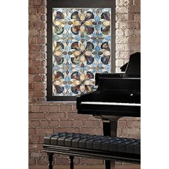 Artscape Vierpass Fensterfolie, vinils, Mehrfarbig, 61cm x 92cm