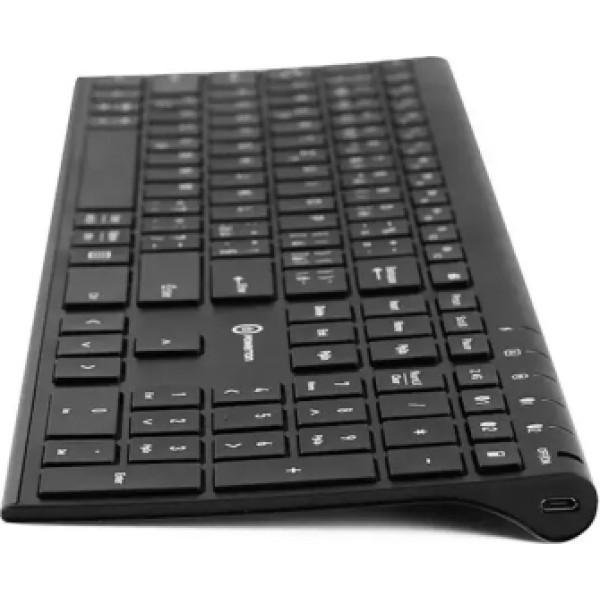 Powerton UltraSlim Bluetooth bezvadu tastatūra personālajam datoram / PS4 / XBOX / Smart TV / Android