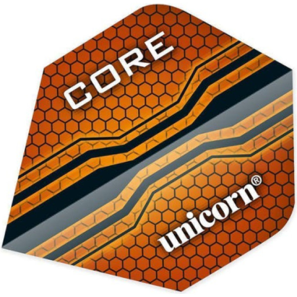 Darts flights UNICORN Core 75 Orange