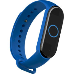 Fusion wave siksniņa pulkstenim Xiaomi Mi Band 5 / Mi Band 6 tumši zils